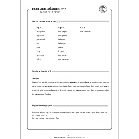 Exemple de fiche Élève