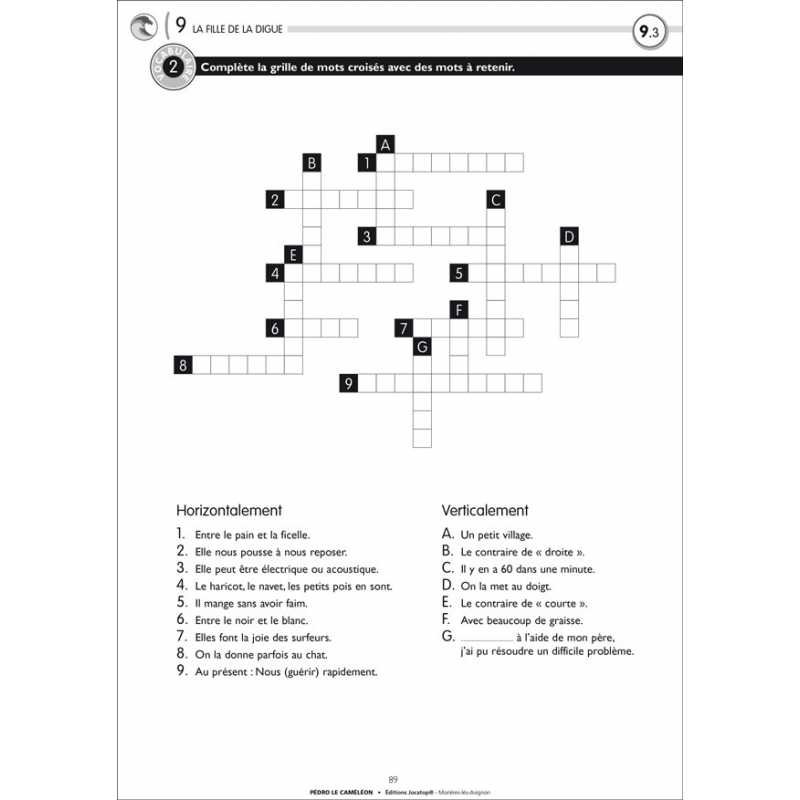 Exemple de fiche Élève