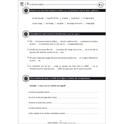 Exemple de fiche Élève