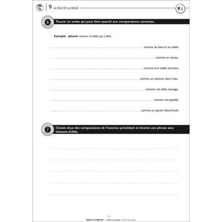 Exemple de fiche Élève