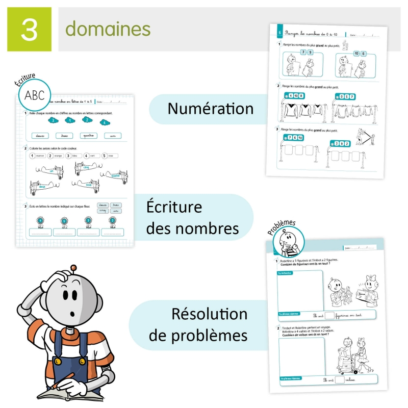 Numération et résolution de problèmes – Mathématiques – niveau CP