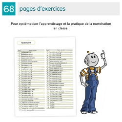 Numération – Mathématiques – Niveau CE2 – Cahier d’exercices pour professeur des écoles