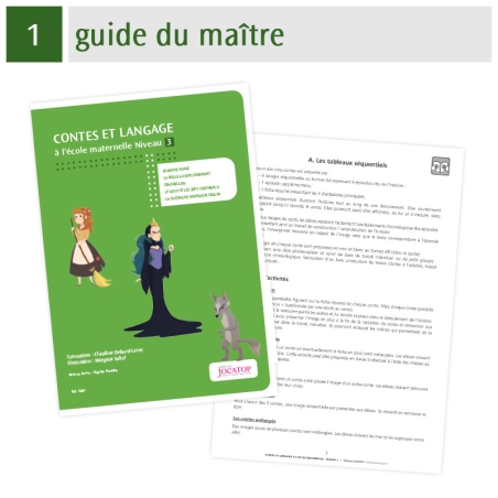 Dossier pédagogique langage – Maternelle MS-GS – Contes et langage Volume 3 – JOCATOP