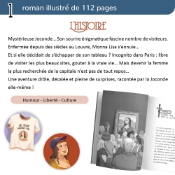 Je suis la Joconde ! – Roman jeunesse - 9 ans | Humour & Mystère