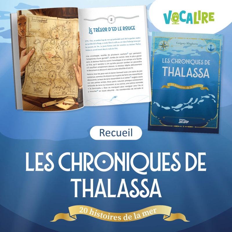 Les Chroniques de Thalassa – Roman jeunesse mer CM1-CM2
