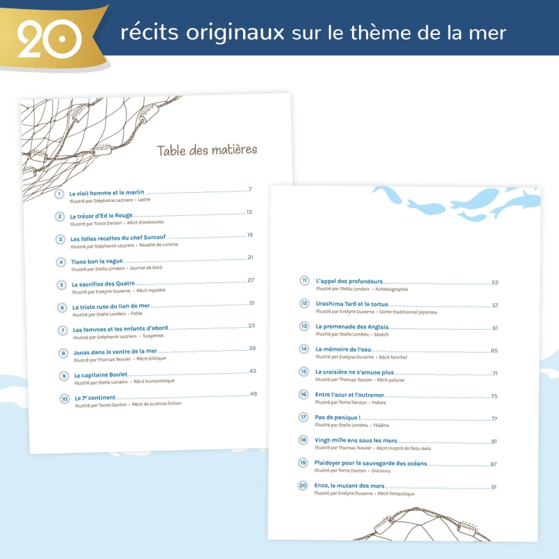 Les Chroniques de Thalassa – Roman jeunesse mer CM1-CM2