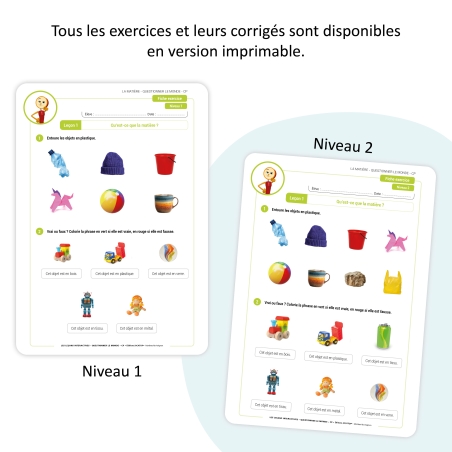 Les leçons interactives de sciences – CP – Ressources pour enseigner les sciences