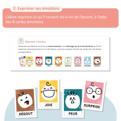 Exprimer ses émotions à travers l’art – Arts plastiques – Du CP au CM2 – Classeur photocopiable