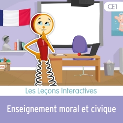Logiciel pédagogique numérique - Enseignement moral et civique – CE1