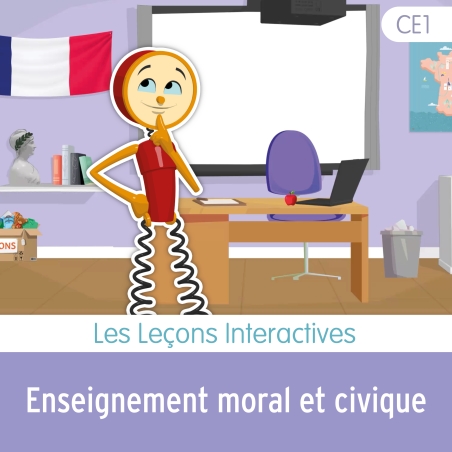 Logiciel pédagogique numérique - Enseignement moral et civique – CE1