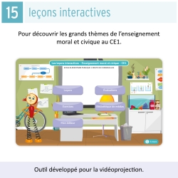 Logiciel pédagogique numérique - Enseignement moral et civique – CE1