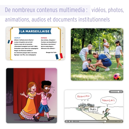 Logiciel pédagogique numérique - Enseignement moral et civique – CE1