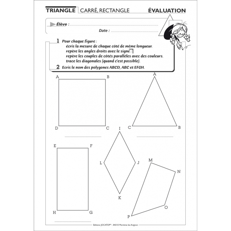 Exemple de fiche "Évaluation"