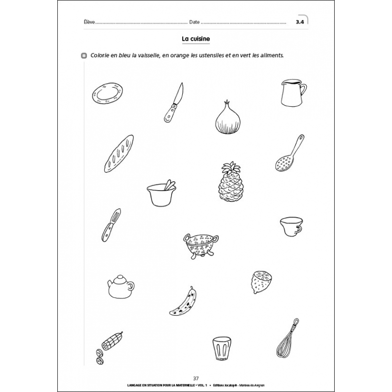 Exemple de fiche élève
