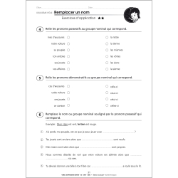 Exercice d'application avec corrigés