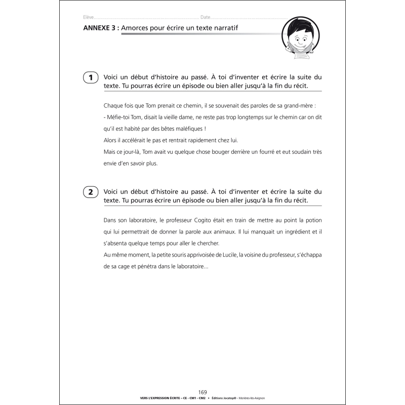 Exercice d'expression écrite