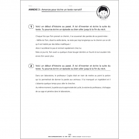 Exercice d'expression écrite