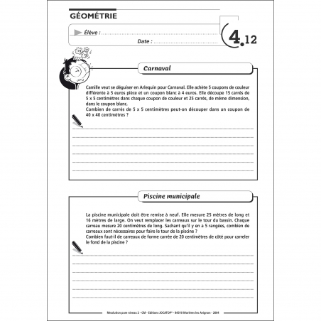 Exemple de fiche