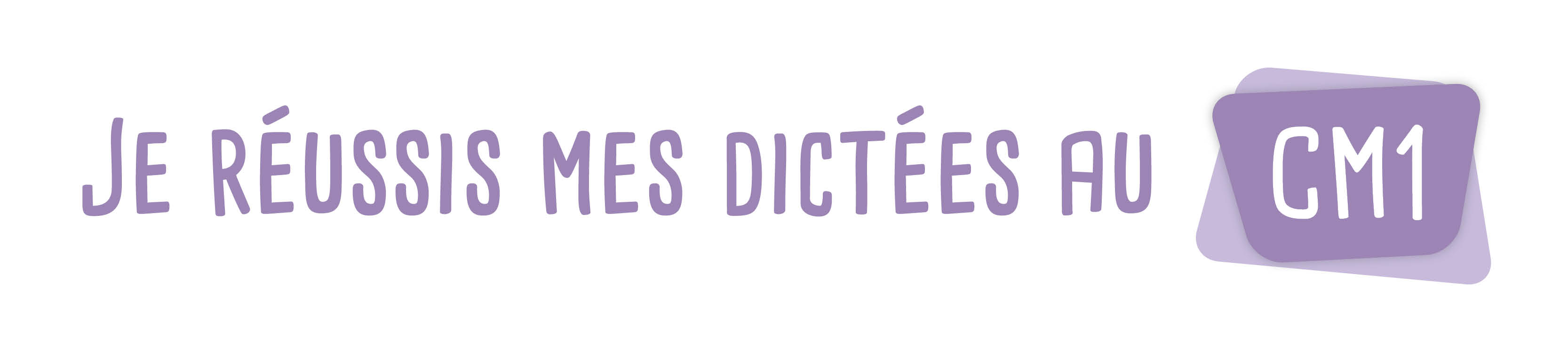 cahier dictee CM1
