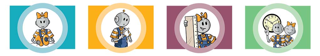 Affichage de mathématiques pour le CP avec Bout de Gomme