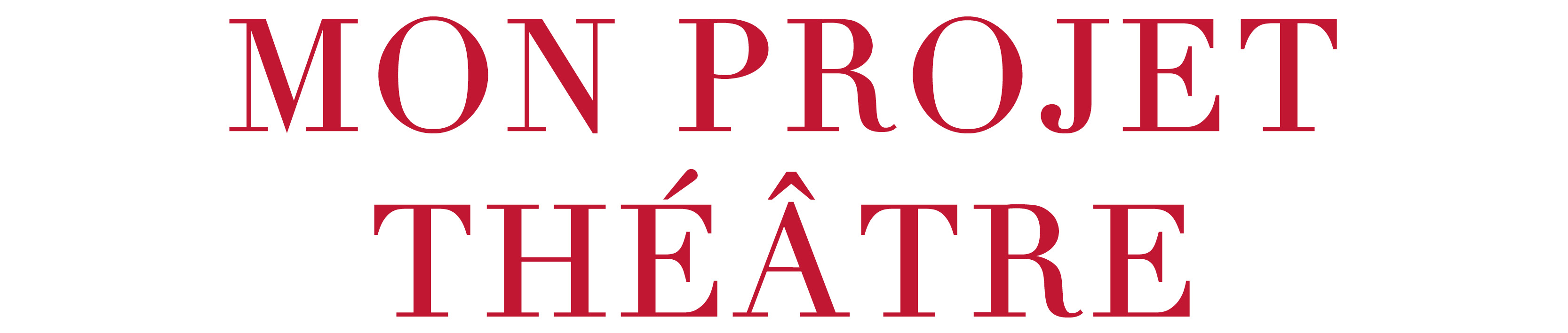 mon projet theatre